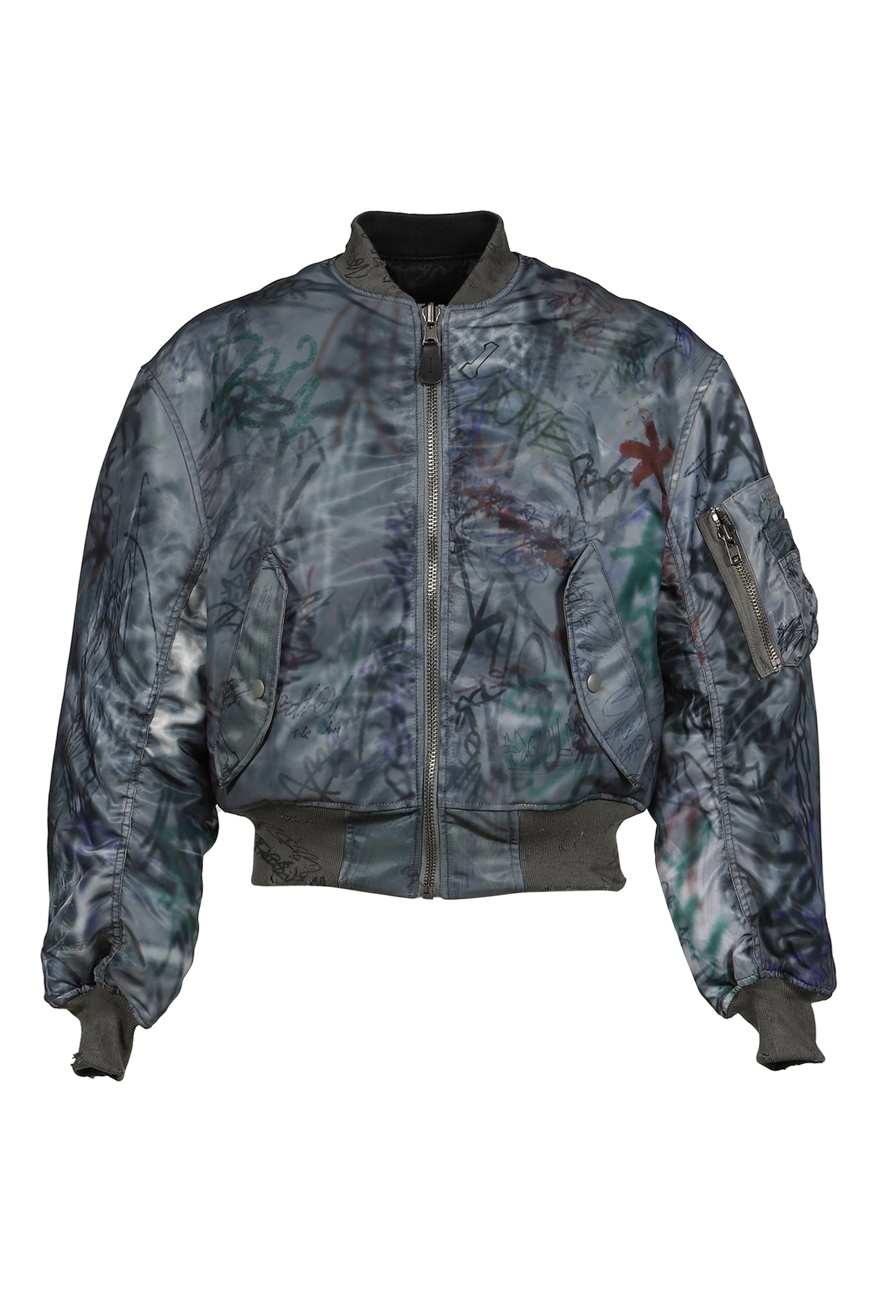 Protocol Index PROTOCOL INDEX SS26 GRAFFITI REVERSIBLE BOMBER