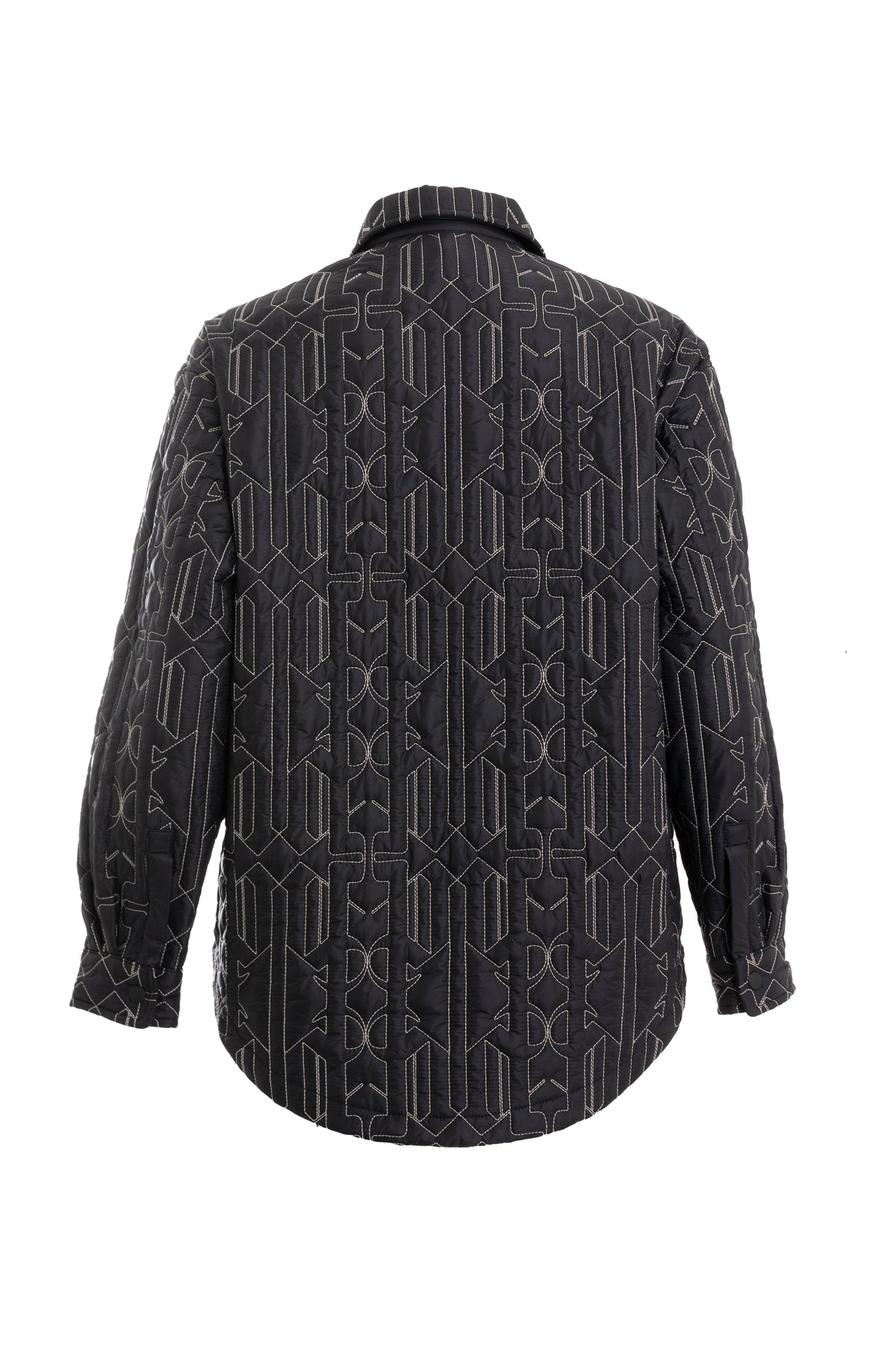 ALL MONOGRAM QUILTEDOVERSHIRT / ANTHRACITE OFF