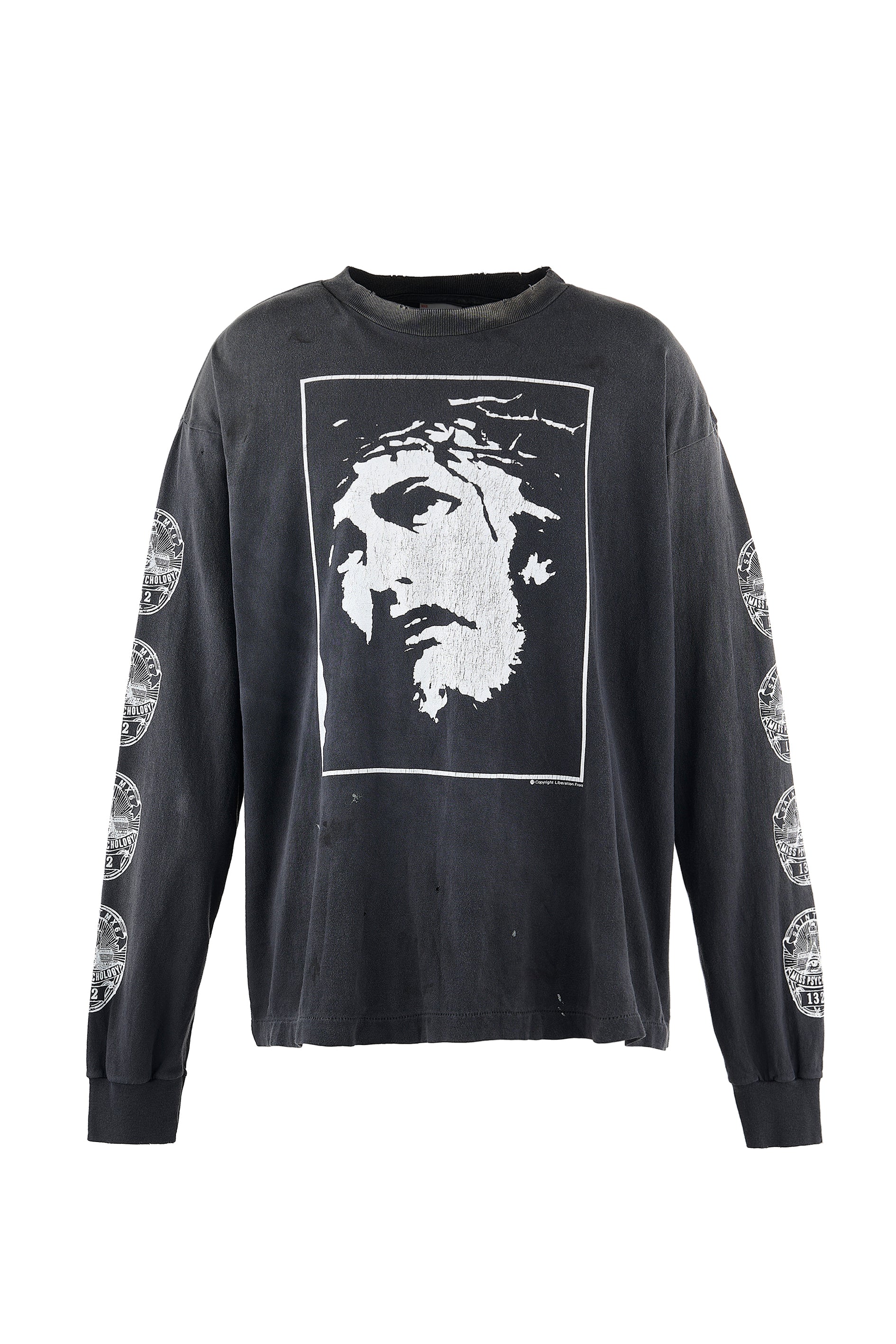 SAINT Mxxxxxx LS TEE/LOVE SAINT / BLK