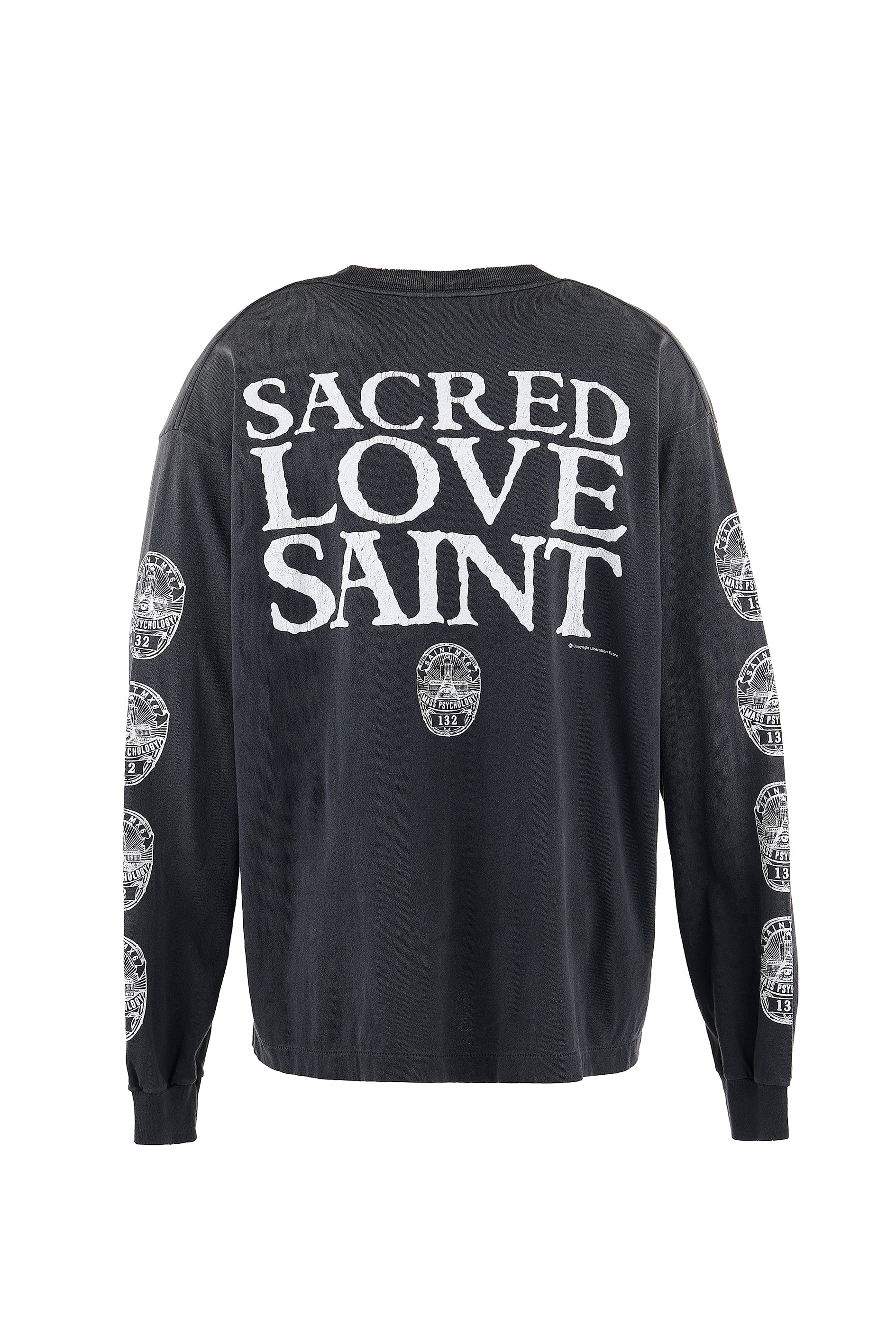 SAINT Mxxxxxx LS TEE/LOVE SAINT / BLK