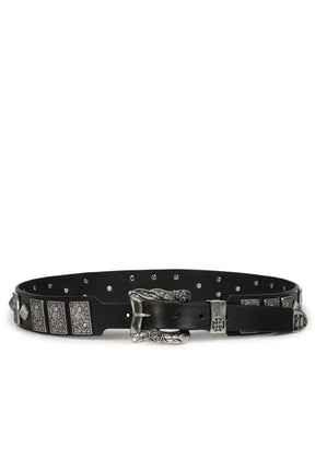 ST. TERESA STUDDED BELT / BLK