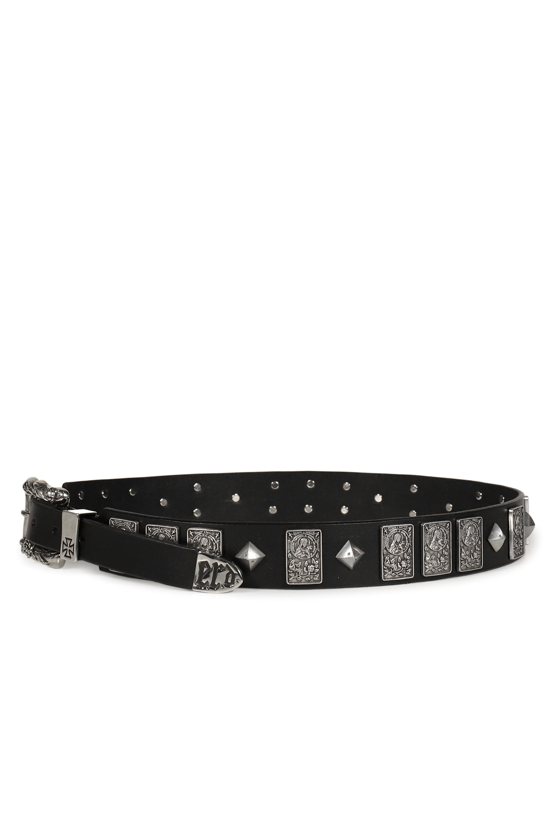 ST. TERESA STUDDED BELT / BLK