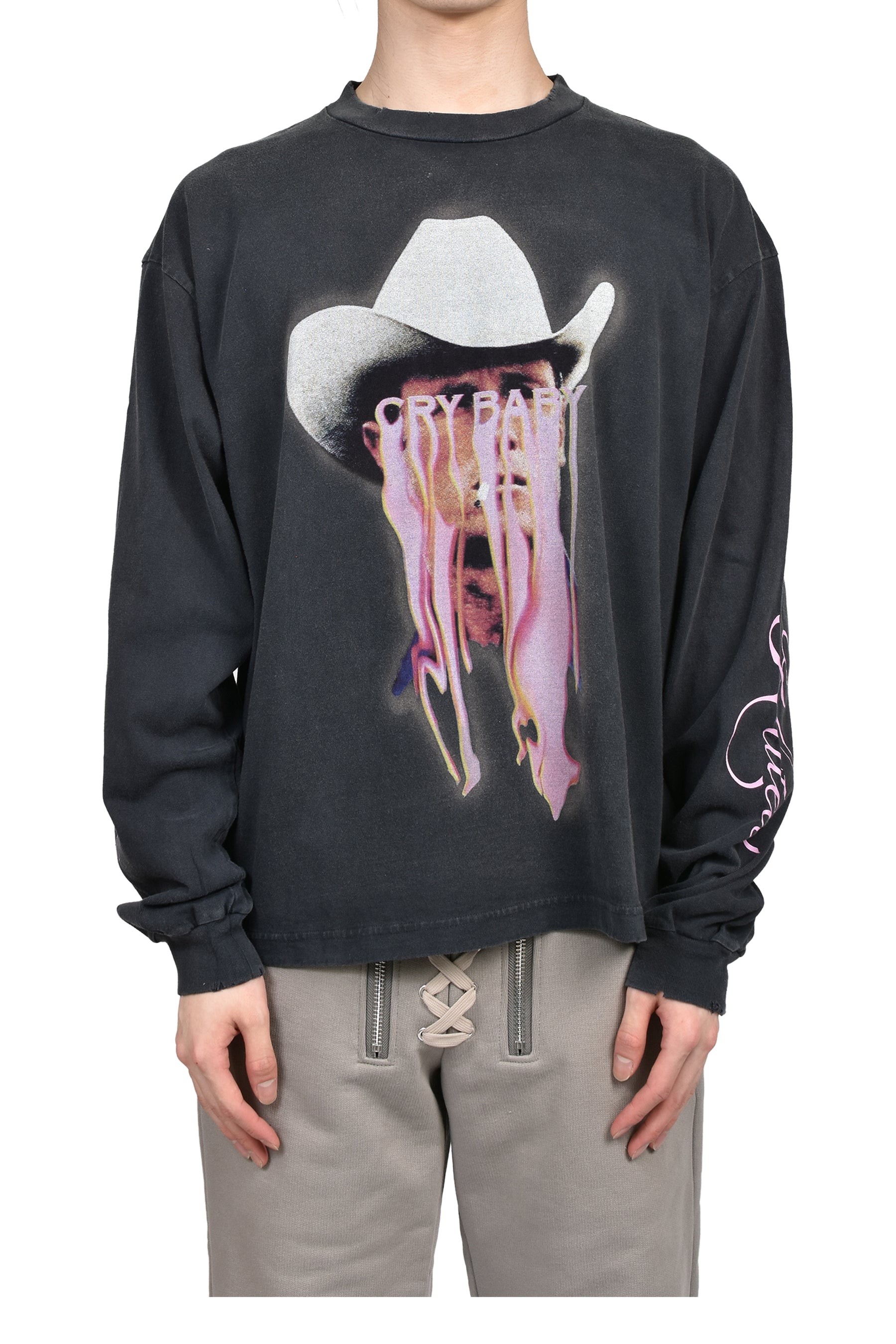 LOCALLY HATED L/S T-SHIRTS (EXCLUSIVE) / BLK