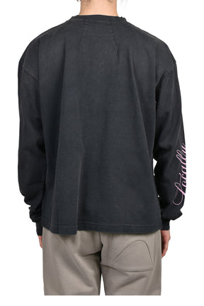 LOCALLY HATED L/S T-SHIRTS (EXCLUSIVE) / BLK