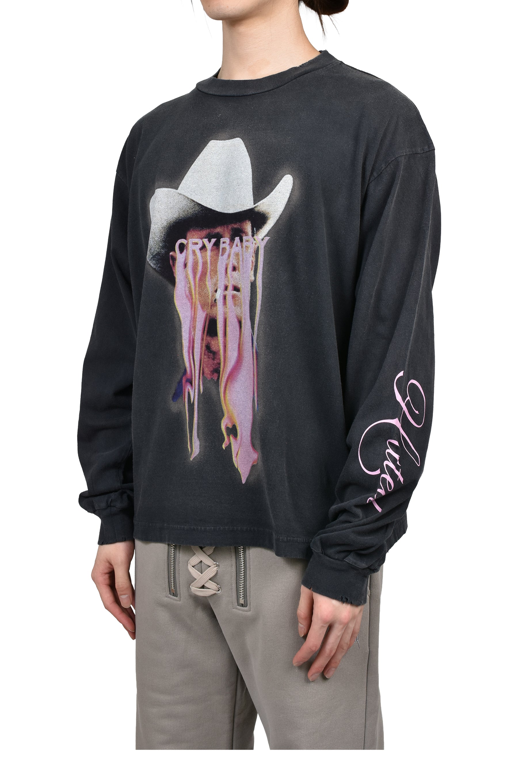 LOCALLY HATED L/S T-SHIRTS (EXCLUSIVE) / BLK