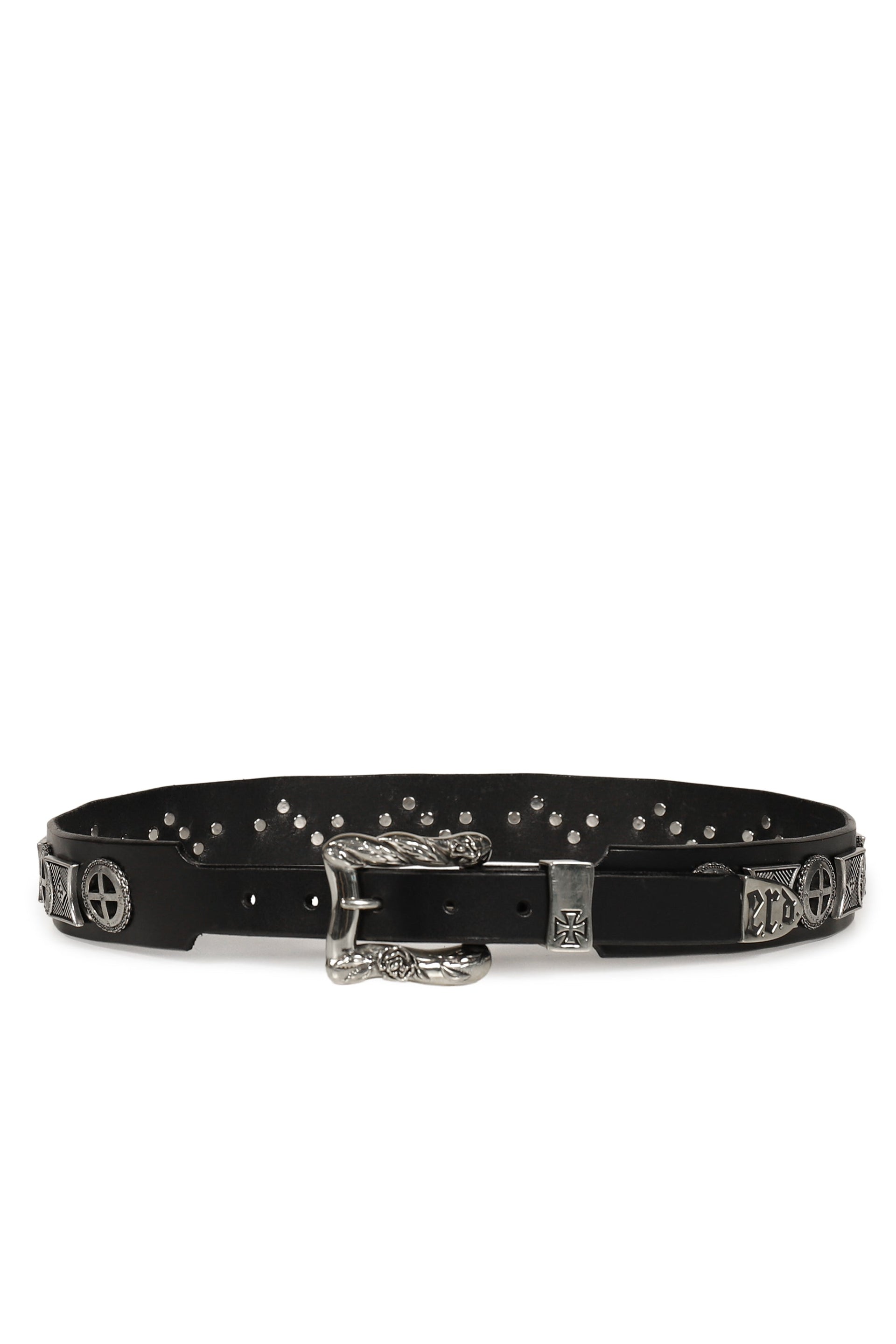 EFFIGY STUD BELT / BLK