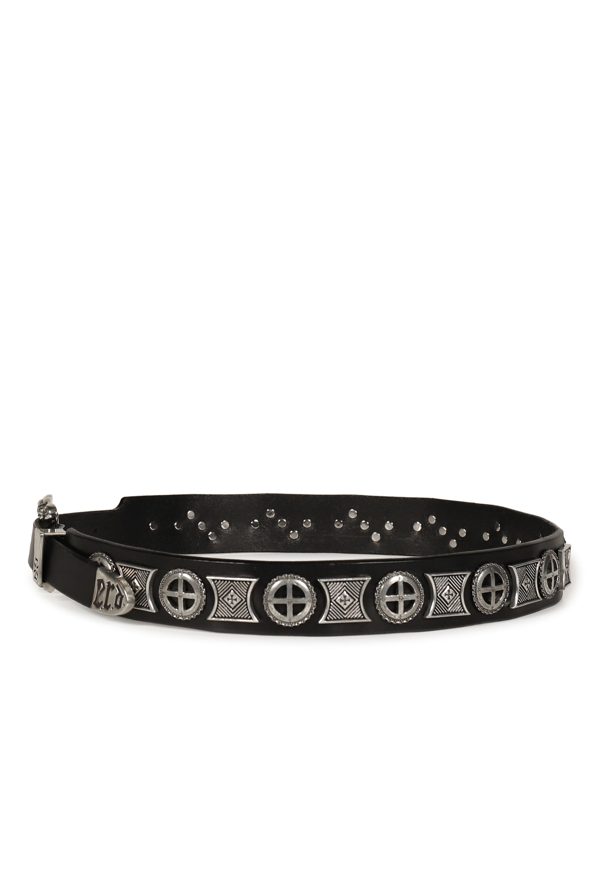 EFFIGY STUD BELT / BLK