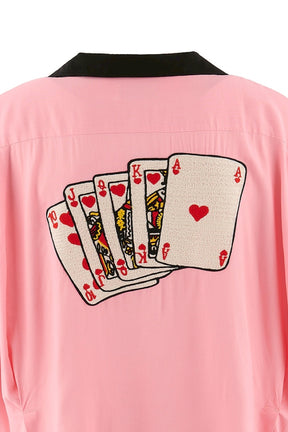 BOWLING SHIRT/TRUMP / PNK