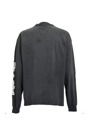 LS TEE/HEAVY WEIGHT / BLK