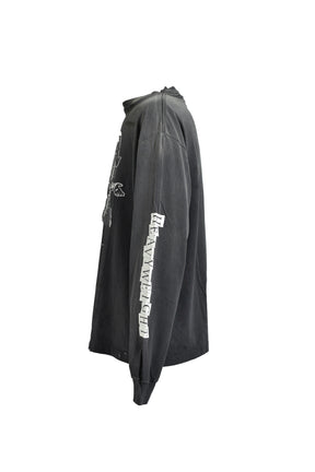 LS TEE/HEAVY WEIGHT / BLK