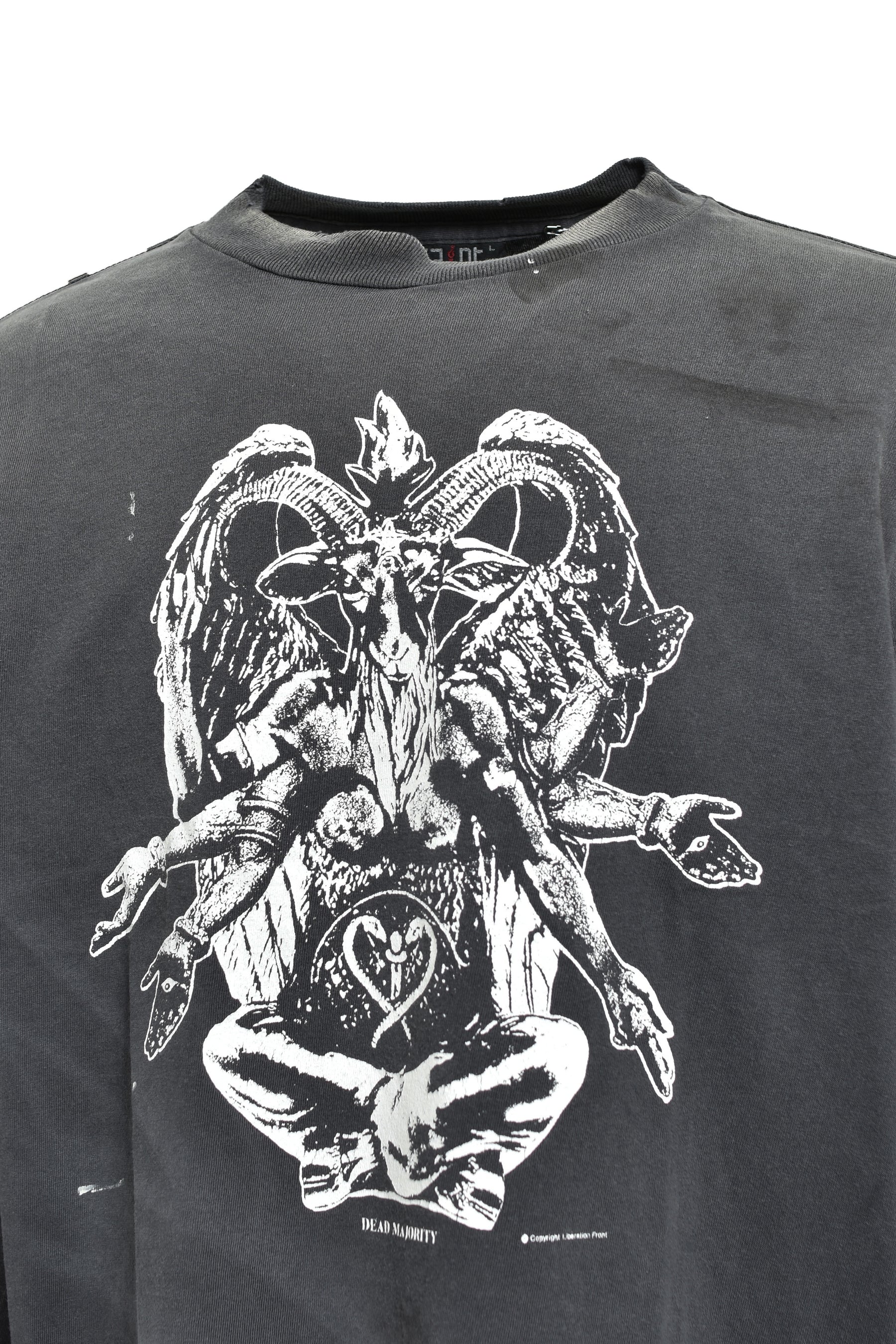 LS TEE/HEAVY WEIGHT / BLK