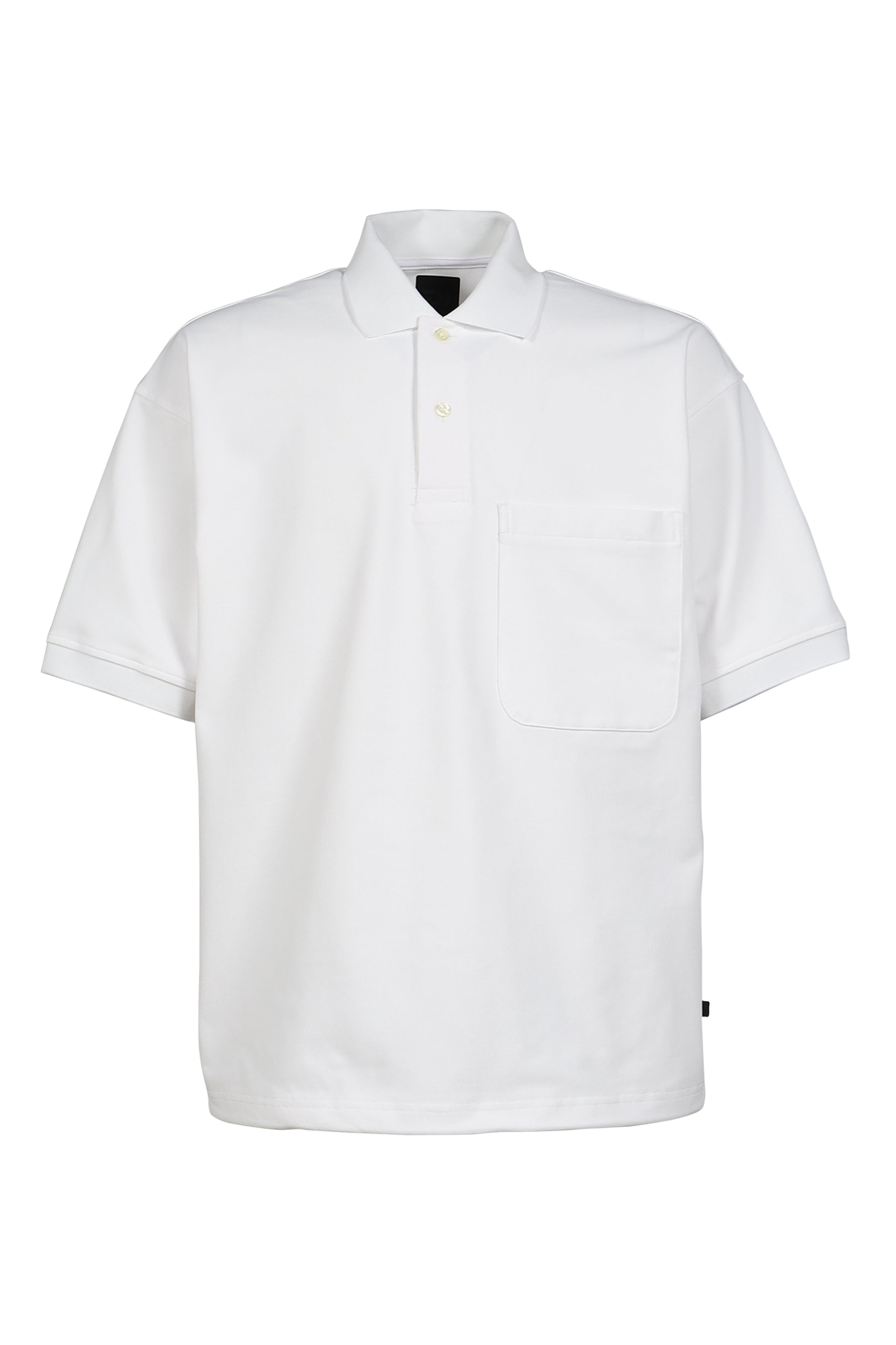 TECH POLO SHIRT S/S / WHT