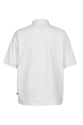 TECH POLO SHIRT S/S / WHT
