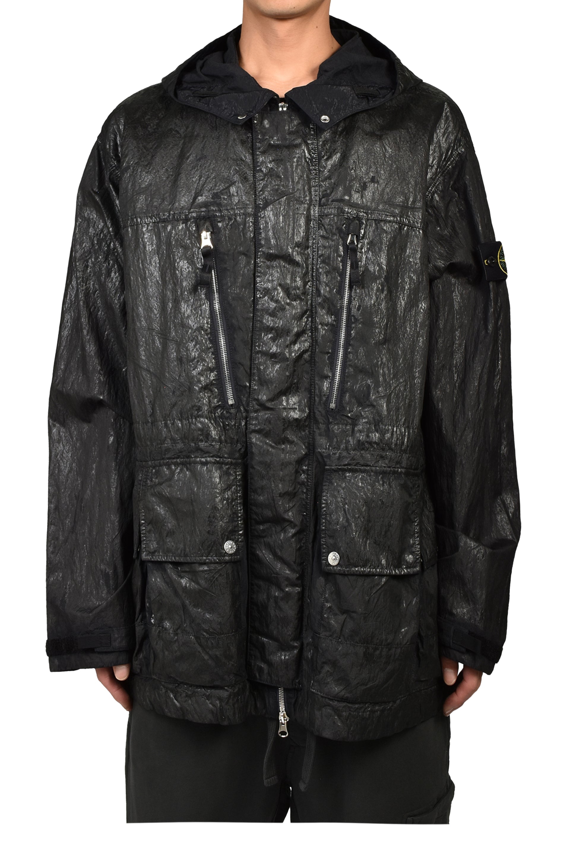 SHORT PARKA / BLK