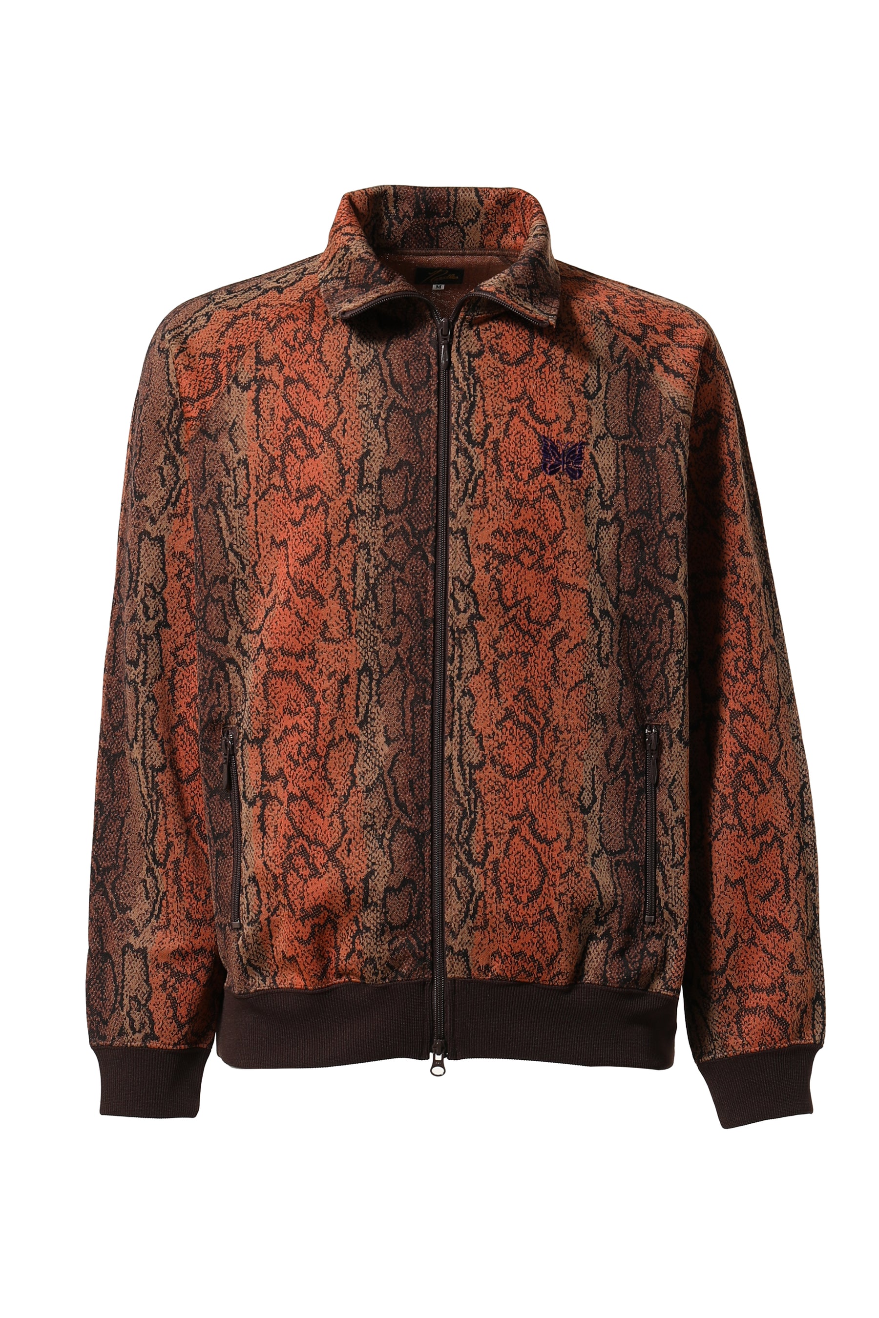 TRACK JACKET - POLY JQ. / PYTHON