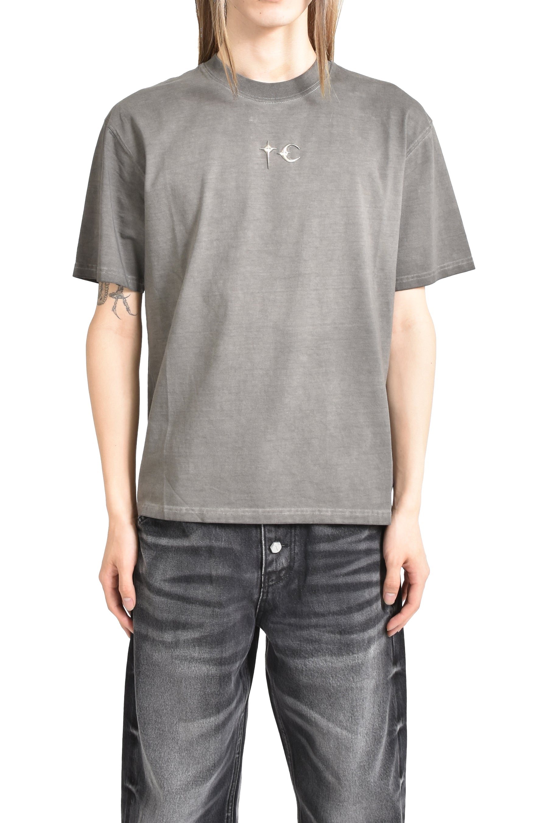 TC BASIC T-SHIRT / GRY