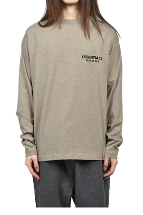 ESSENTIALS FW25 CLASSIC LONG SLEEVE TEE / HOMESTEAD HEATHER - NUBIAN