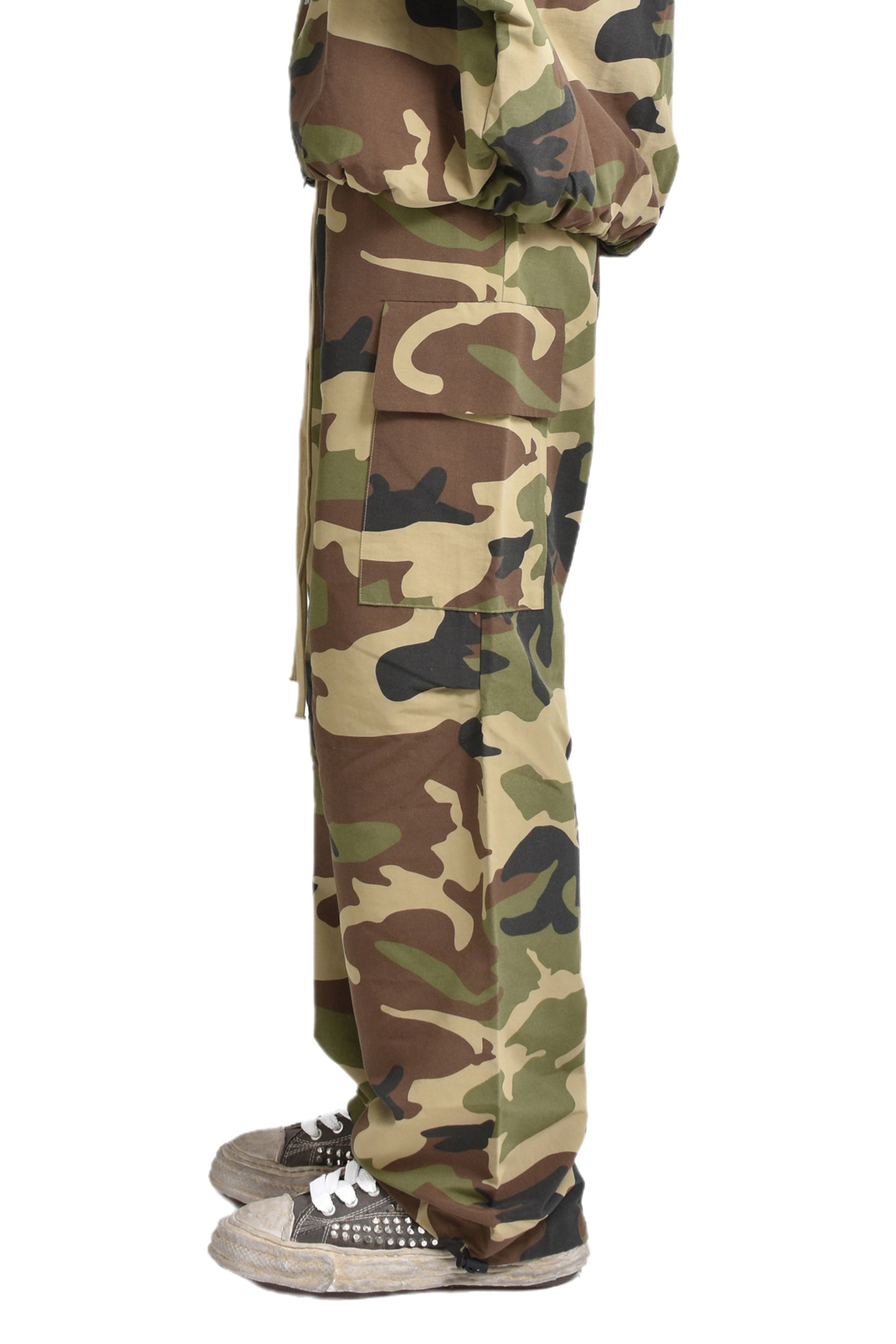 MILITARY NYLON FIELD PANT / WOODLAND CAMO