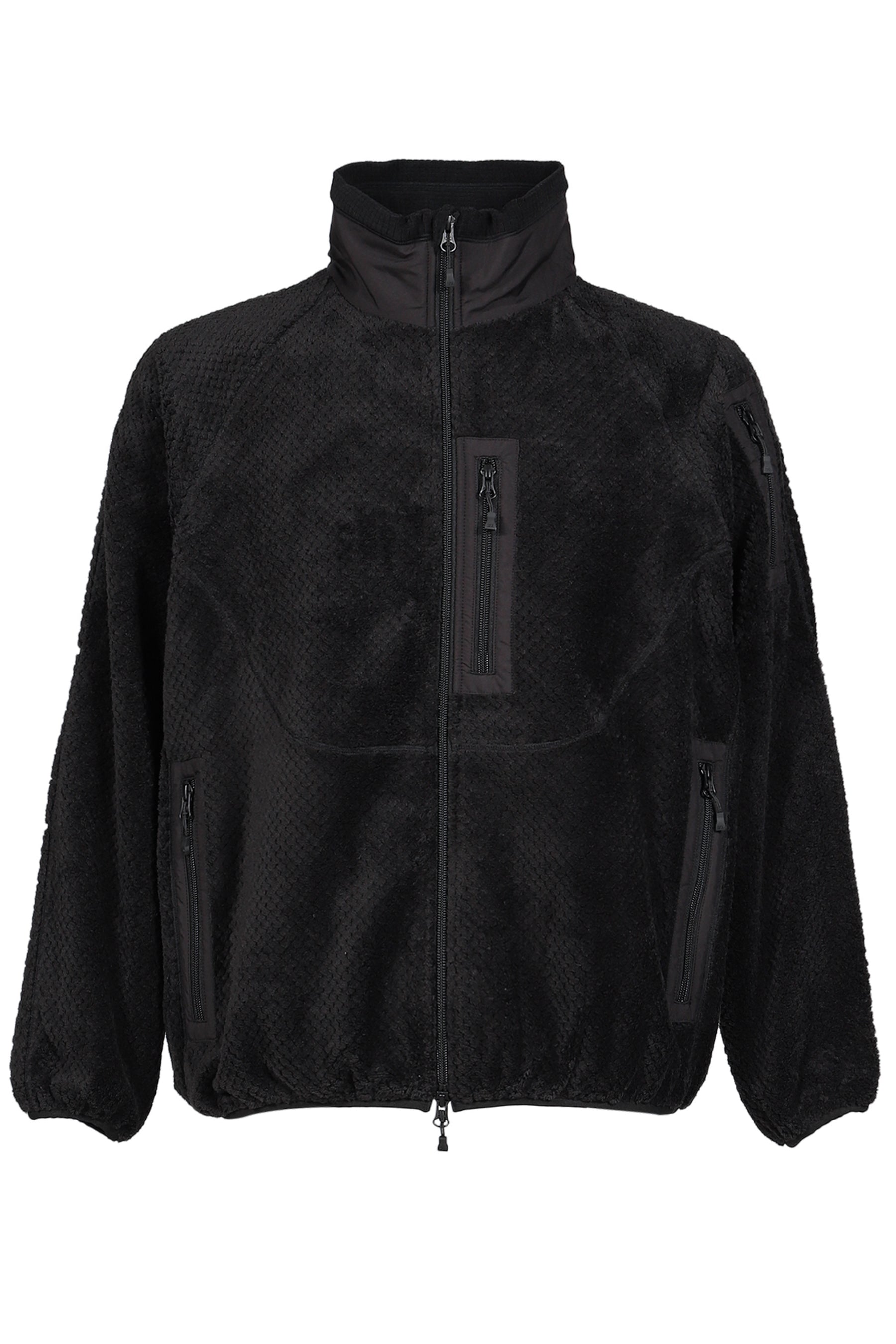 TECH MIL FLEECE JACKET / BLK
