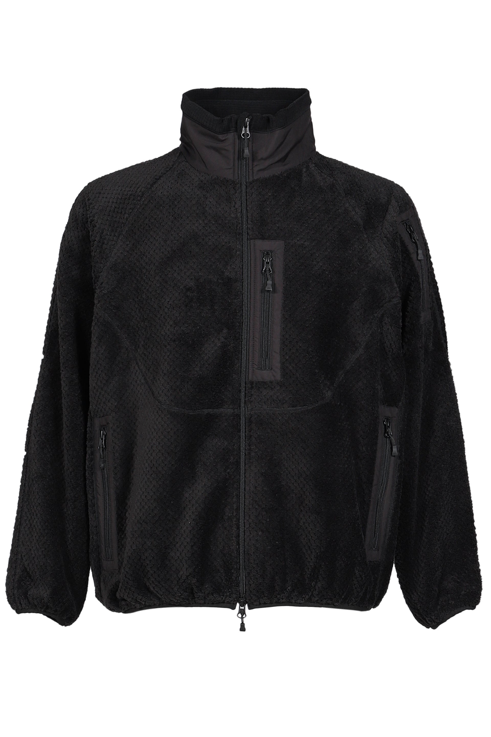 TECH MIL FLEECE JACKET / BLK