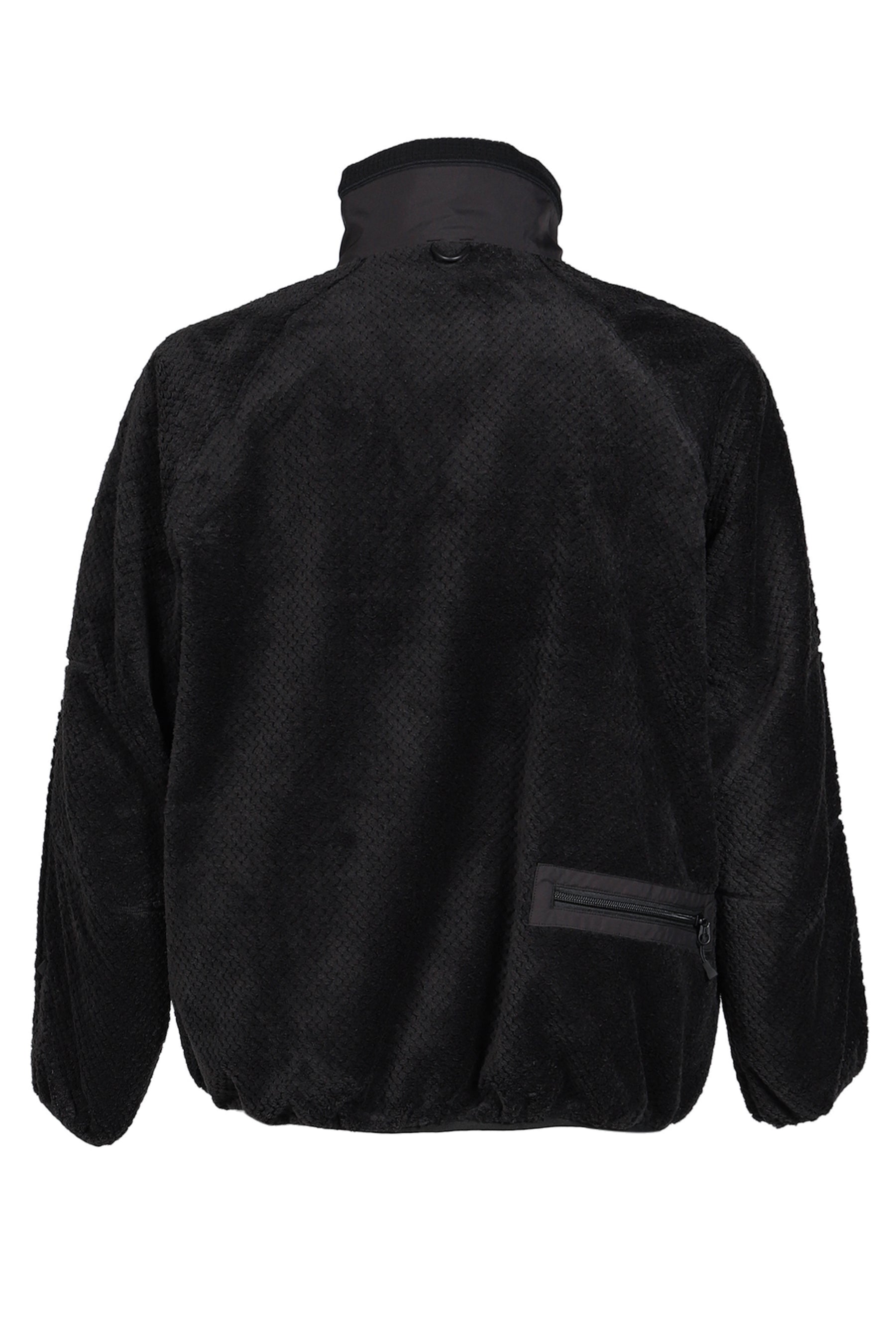 TECH MIL FLEECE JACKET / BLK