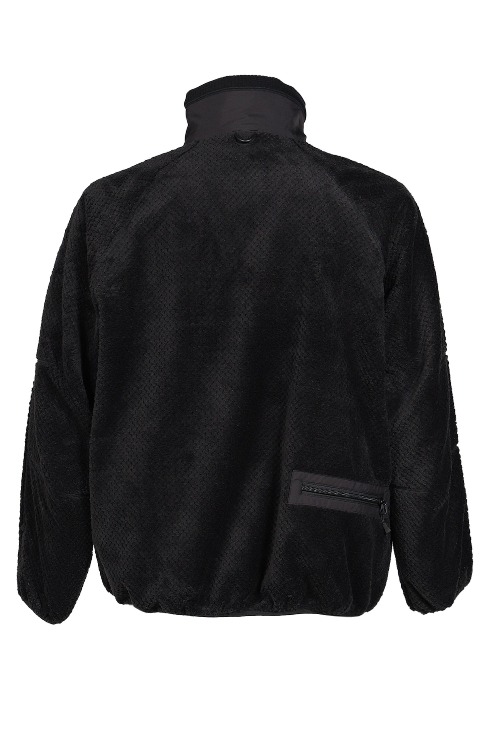 TECH MIL FLEECE JACKET / BLK