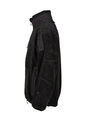 TECH MIL FLEECE JACKET / BLK