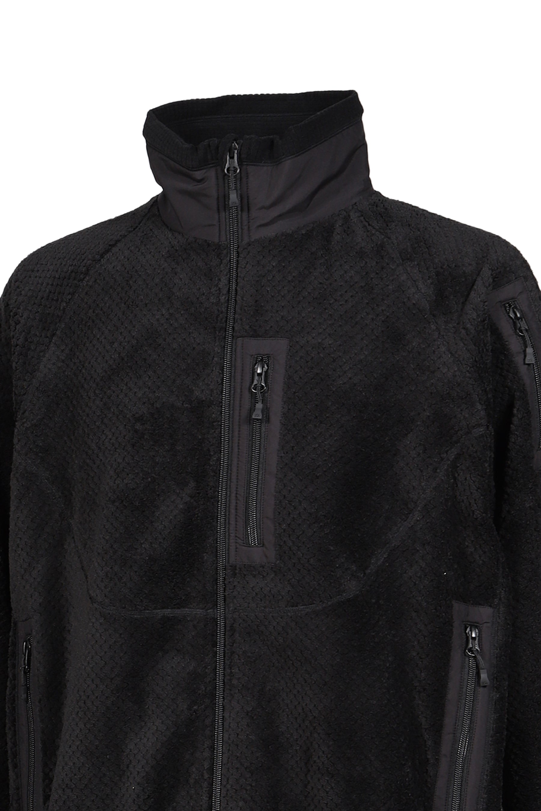 TECH MIL FLEECE JACKET / BLK