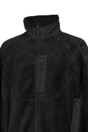 TECH MIL FLEECE JACKET / BLK