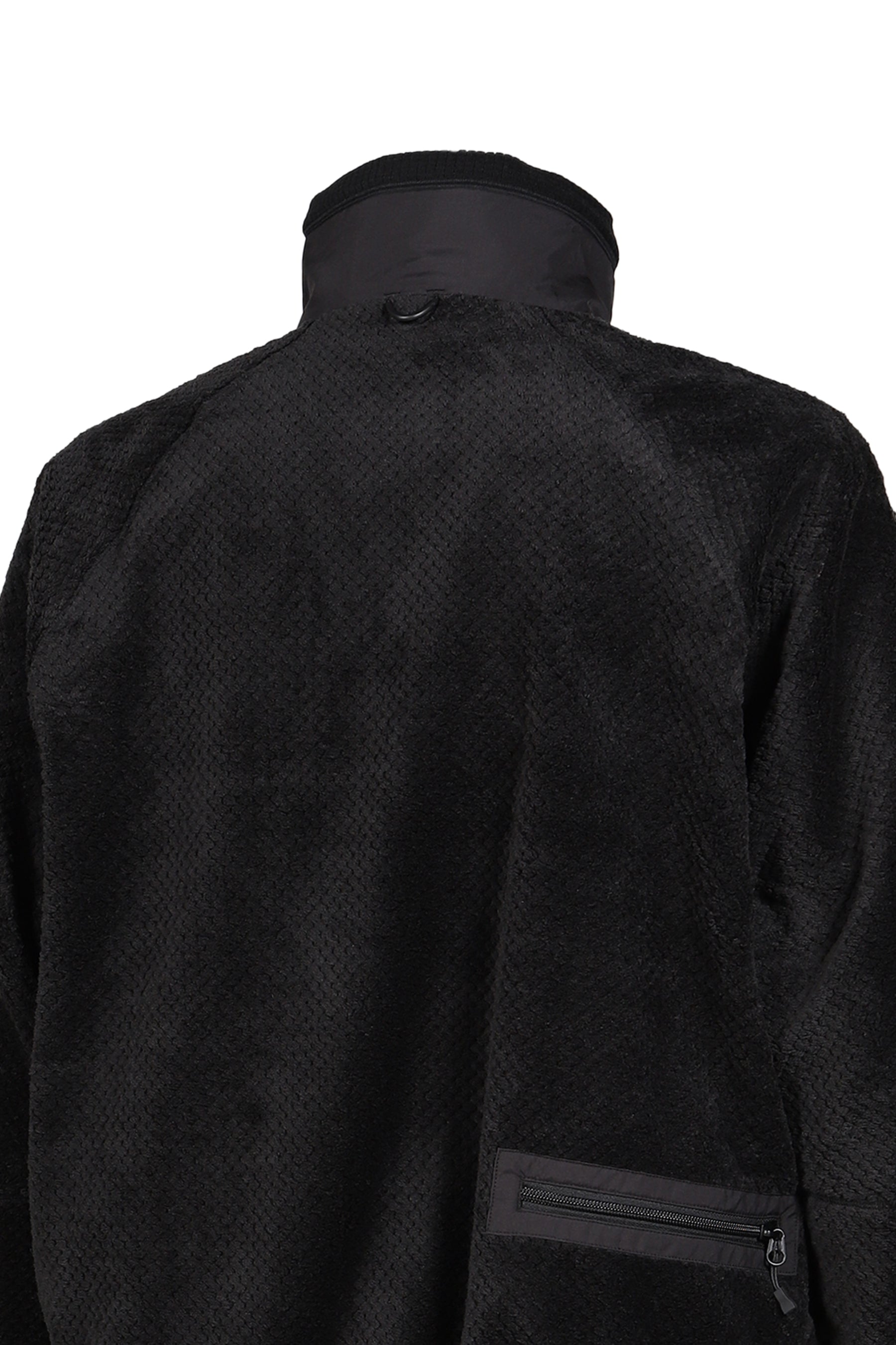 TECH MIL FLEECE JACKET / BLK