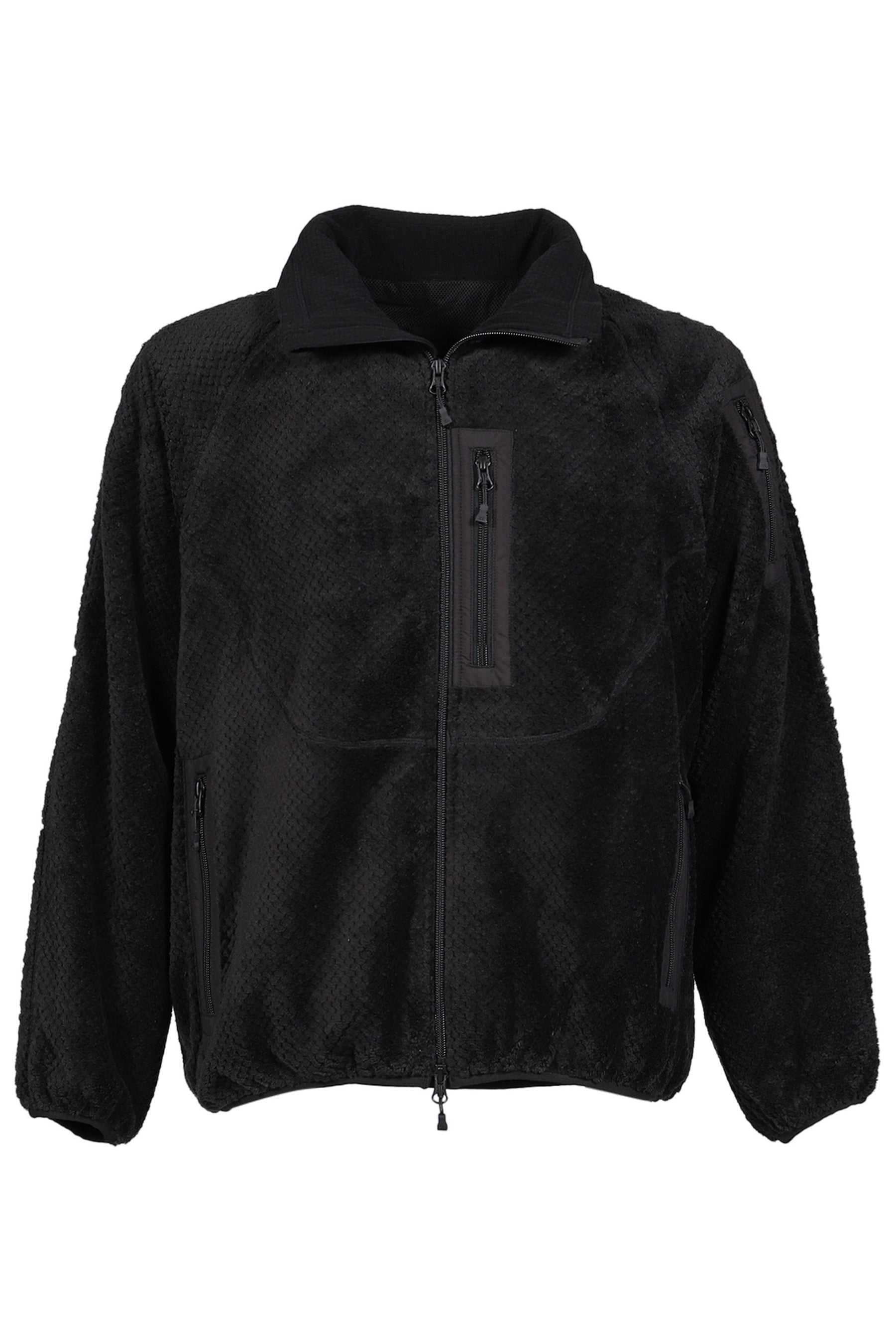 TECH MIL FLEECE JACKET / BLK