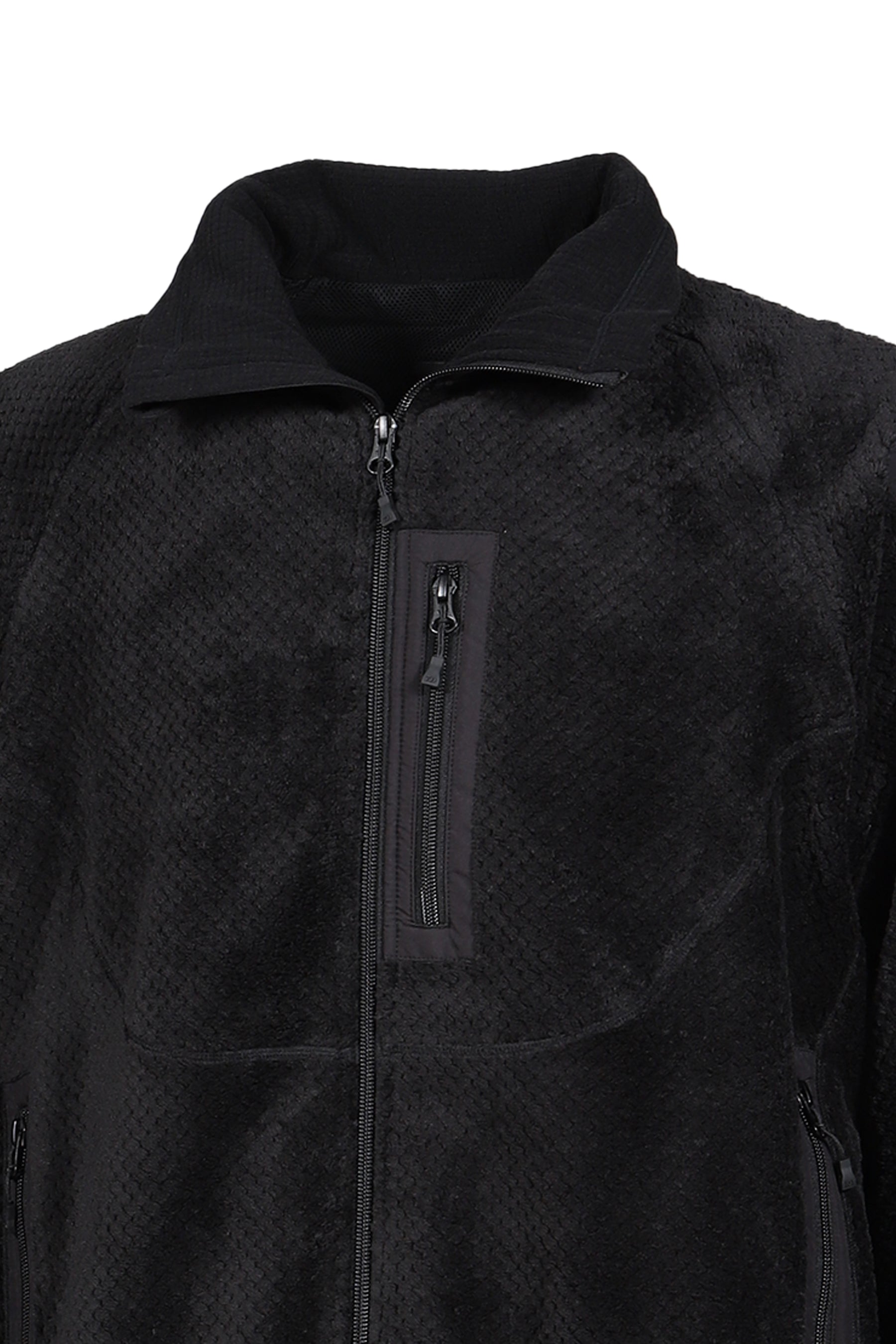 TECH MIL FLEECE JACKET / BLK