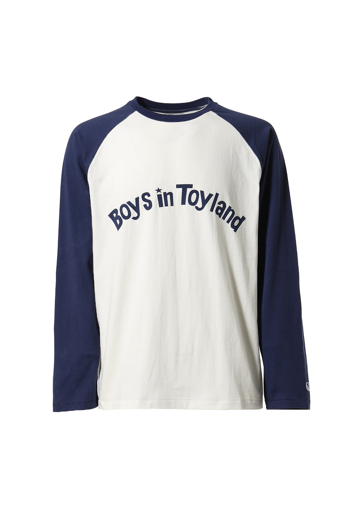 BOYS IN TOYLAND FW23 OG LOGO RAGLAN TEE / NVY -NUBIAN