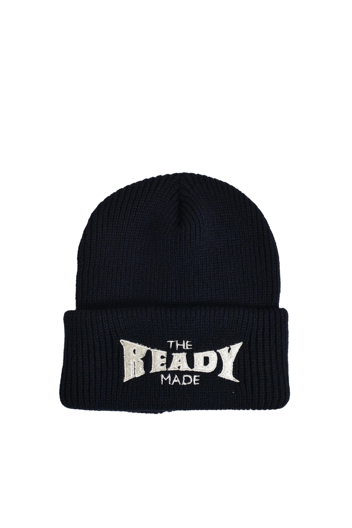 RECYCLED WOOL KNIT CAP BLK