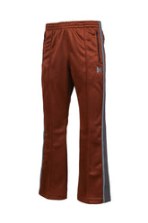 BOOT-CUT TRACK PANT - POLY SMOOTH / RUST