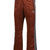 BOOT-CUT TRACK PANT - POLY SMOOTH / RUST