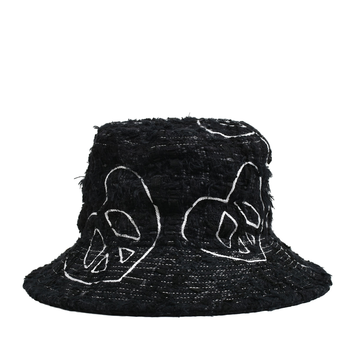 READYMADE レディメイド FW24 TWEED BUCKET HAT BLK - NUBIAN