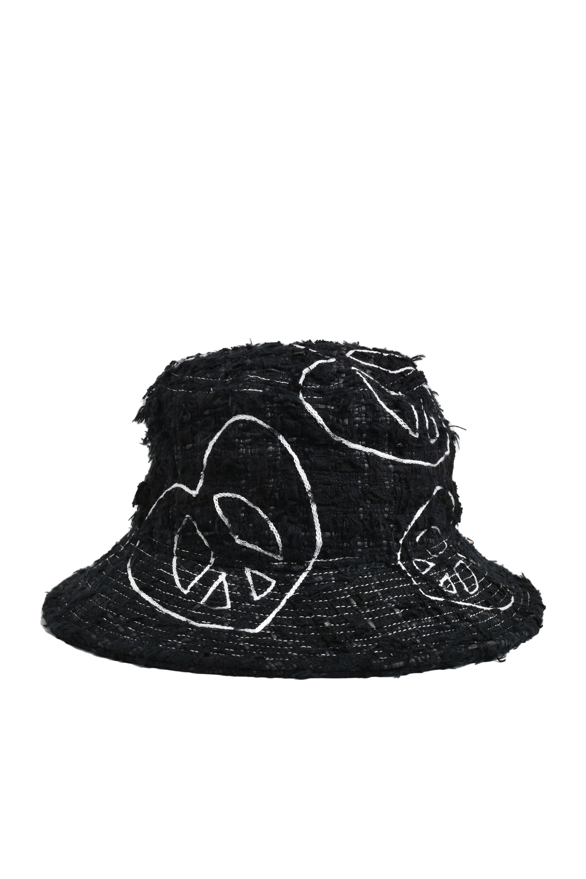 READYMADE TWEED BUCKET HAT BLK