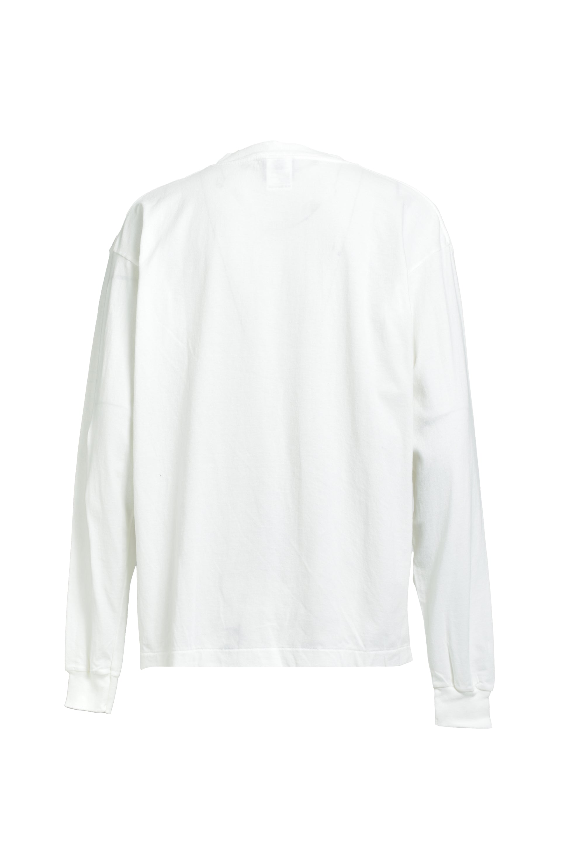 LS TEE/FASHION POLITICS / WHT