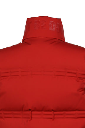 SPARKY VEST / RED DAHLIA