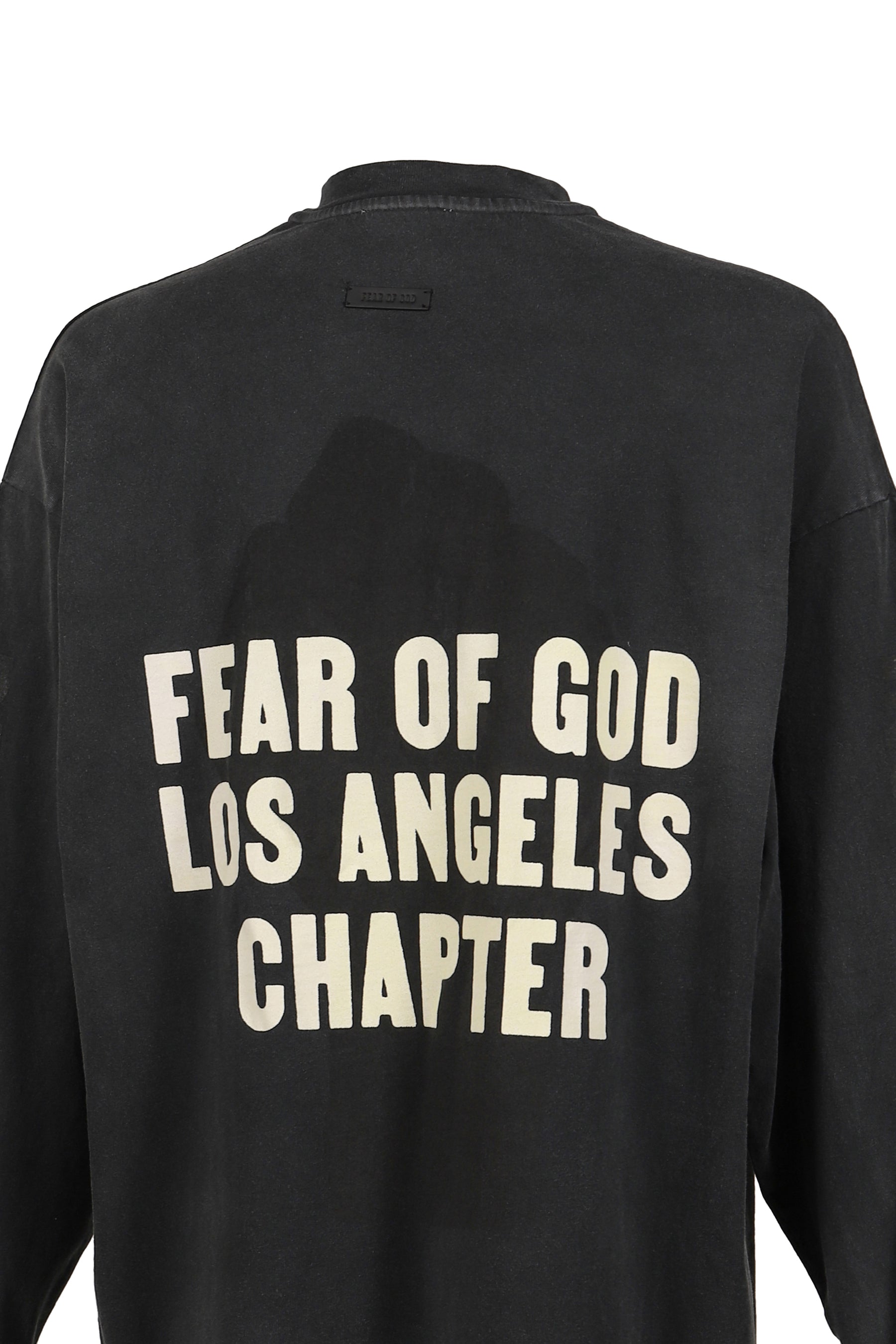 RELAXED LS "DISCIPLE" TEE / BLK