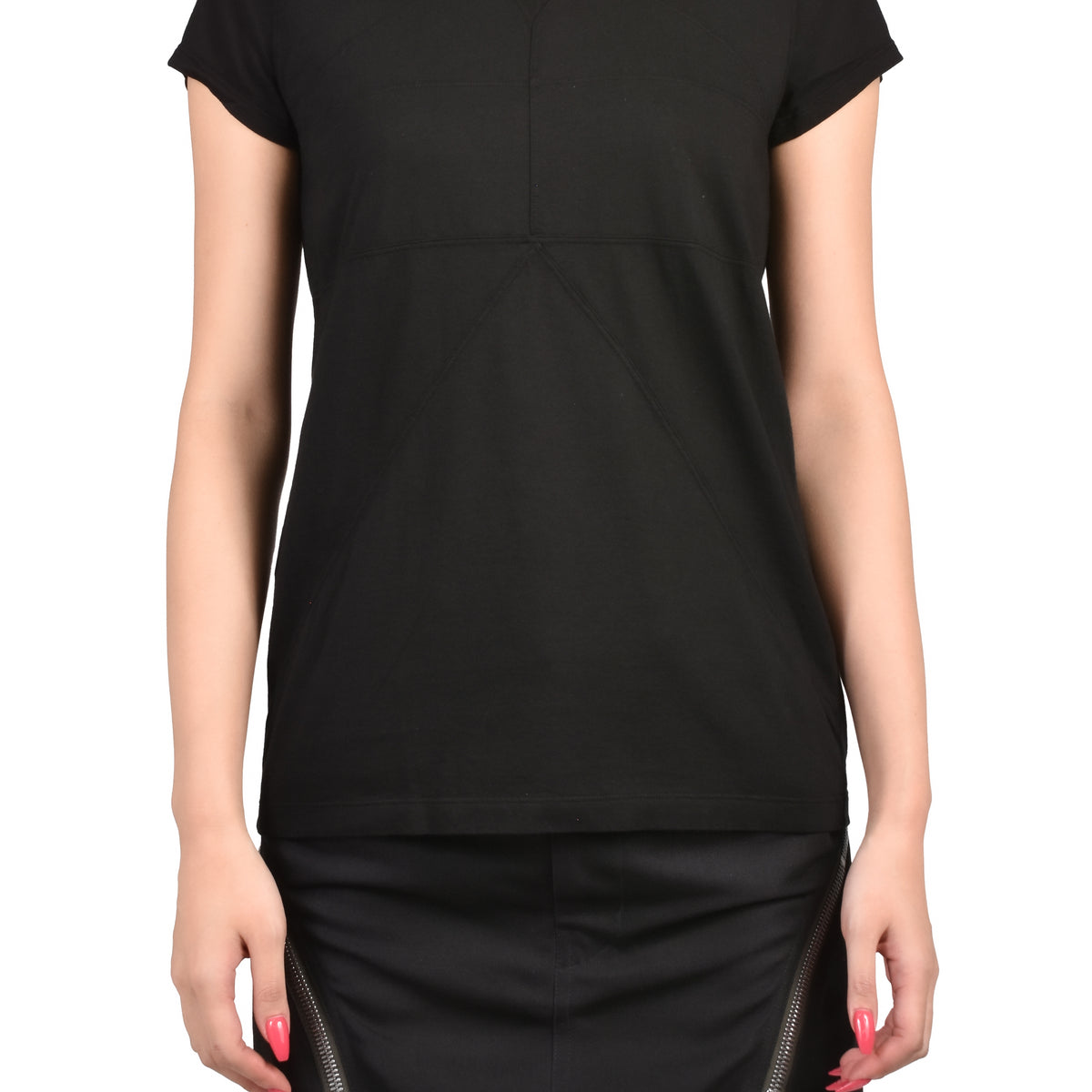 Rick Owens リック オウエンス SS26 SMALL LEVEL T / BLK - NUBIAN