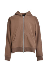 NEWRICH SHORT ZIP HOODIE / BRW