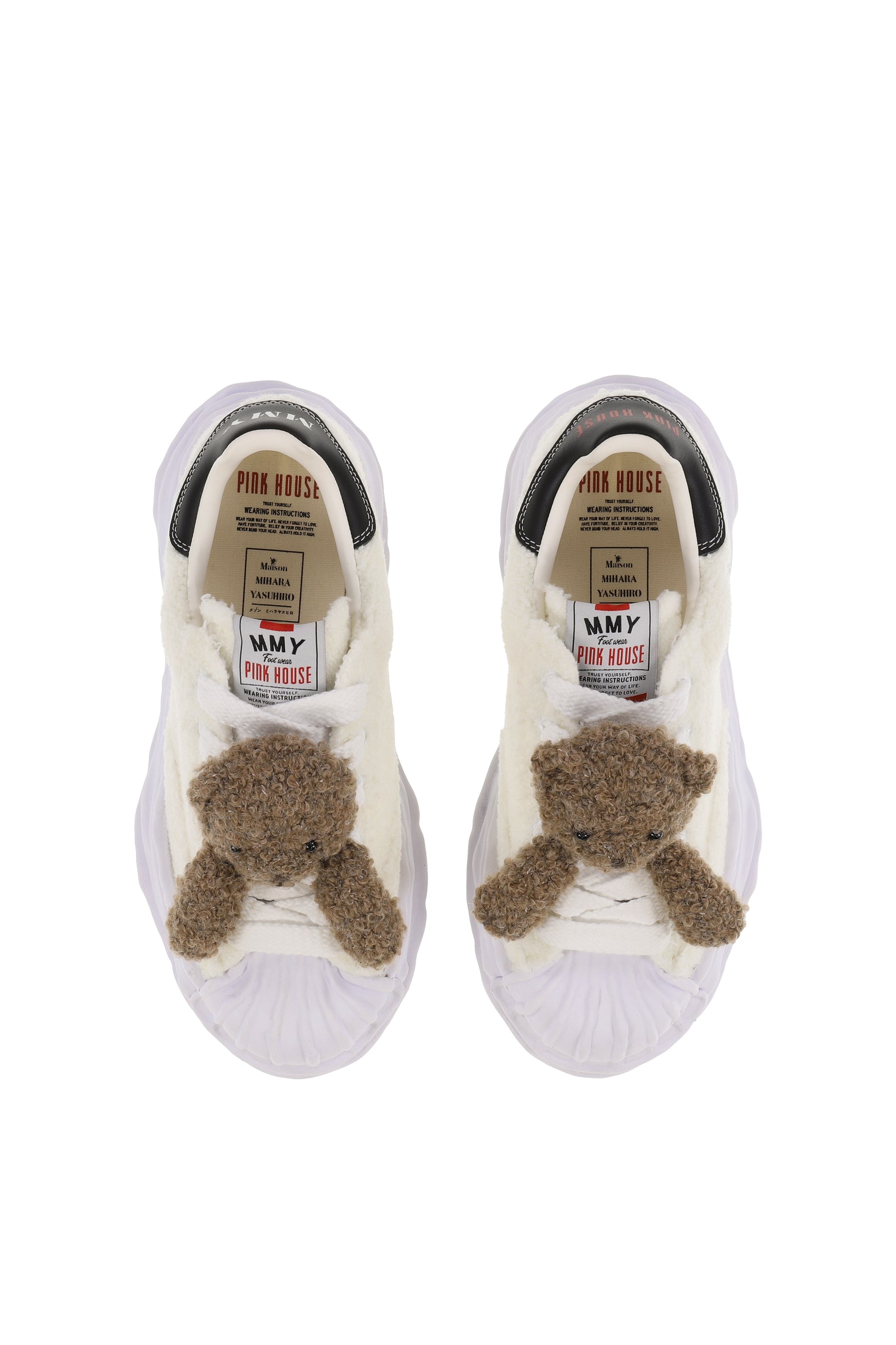 PINK HOUSE BLAKEY EMBROIDERED LOW / WHT