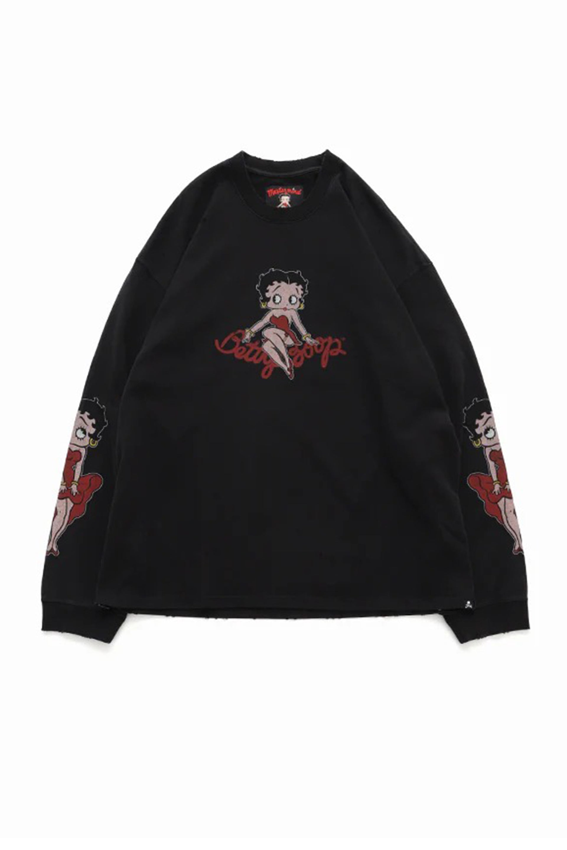 L/S TEE ( DAMEGED ) REGULAR FIT / MULTI COLOR
