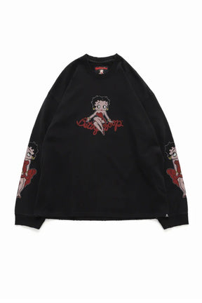 L/S TEE ( DAMEGED ) REGULAR FIT / MULTI COLOR