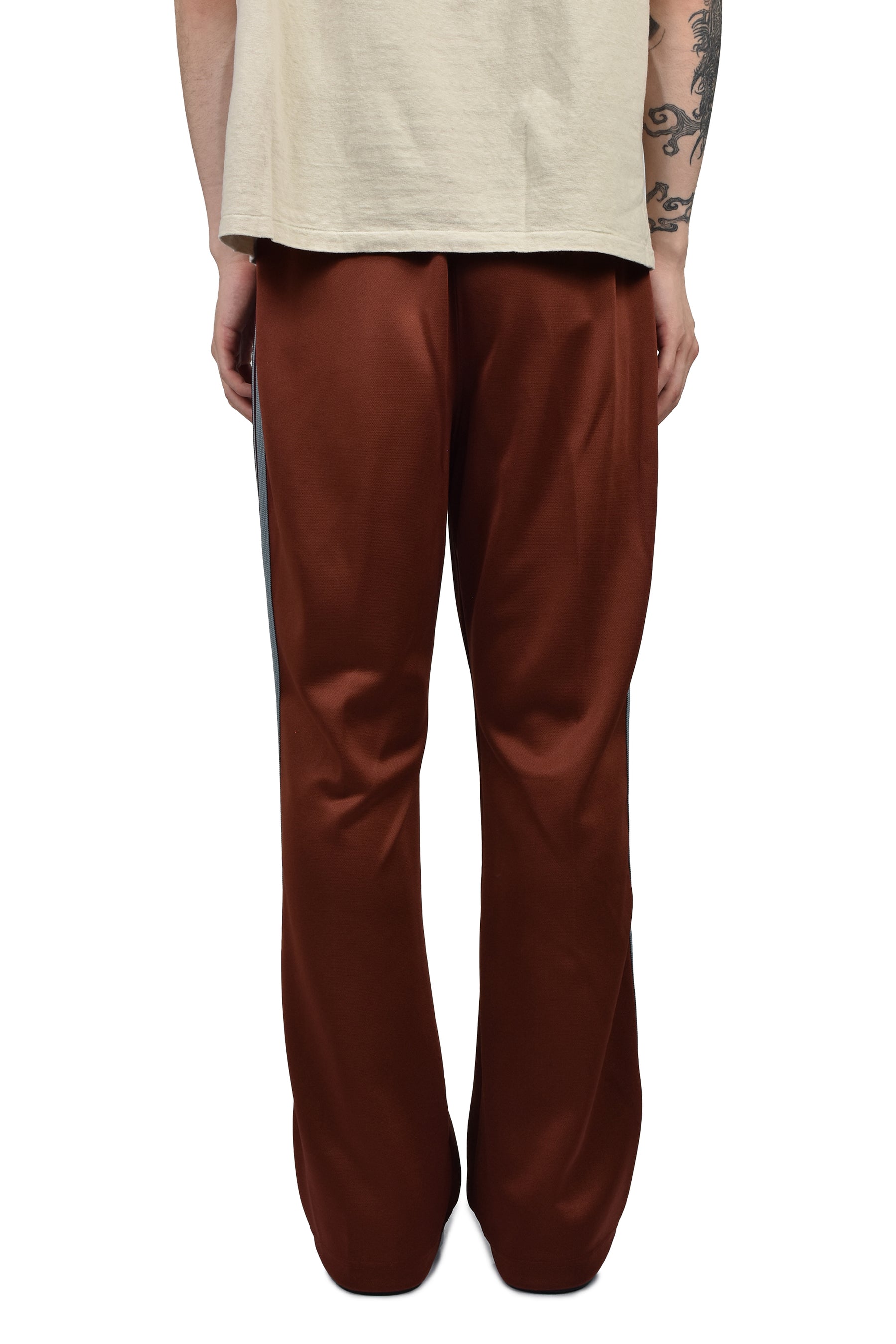 TRACK PANT - POLY SMOOTH / RUST