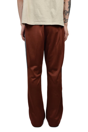TRACK PANT - POLY SMOOTH / RUST