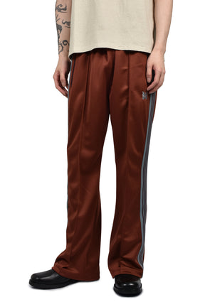 TRACK PANT - POLY SMOOTH / RUST