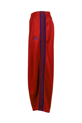 H.D. TRACK PANT - POLY SMOOTH / RED